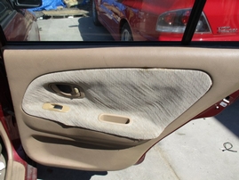 2000 MITSUBISHI MIRAGE DE BURGUNDY 1.8L AT 163759